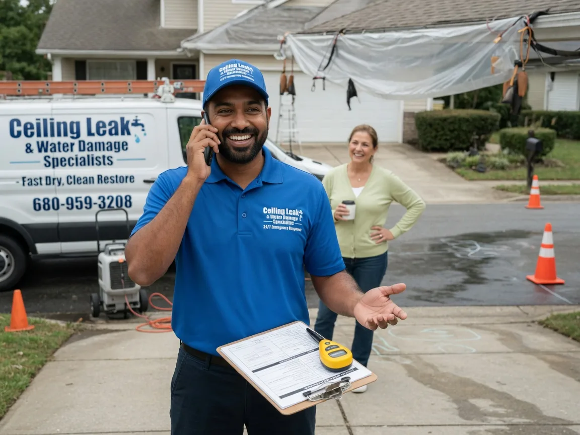 Ceiling Leak Cleanup Netawaka, KS FAQs